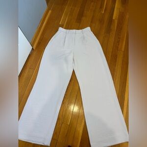 Abercrombie & Fitch Light Purple Curve Love Wide-Leg Pants